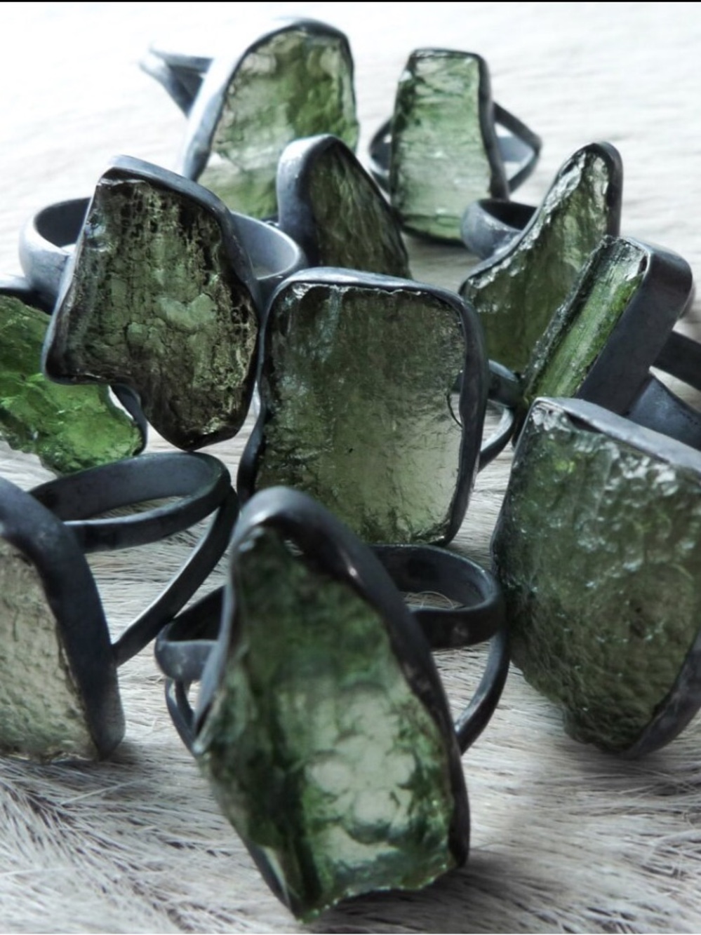 Moldavite Ring - Picture 3 of 4